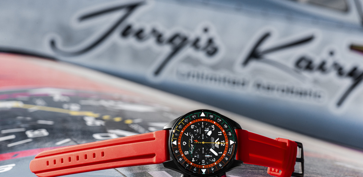 VE Jurgis Kairys Unlimited Aerobatics 2026: hodinky pre t�ch, ktor� sa neboja �s� za hranice