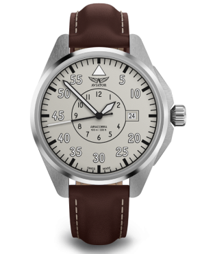 pnske leteck hodinky AVIATOR model AIRACOBRA 43 Heritage V.3.39.0.342.0