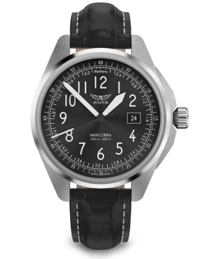 pnske leteck hodinky AVIATOR model AIRACOBRA 43 TYPE B V.1.38.0.322.4