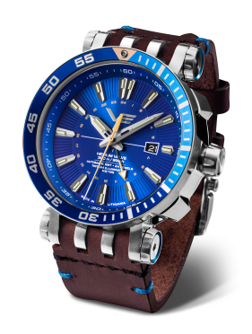 pánske hodinky Vostok-Europe ENERGIA Rocket Automatické, GMT funkcia NH34-575A716