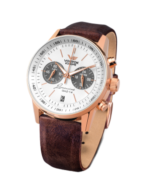 pnske hodinky Vostok-Europe GAZ-14 Limouzine chrono VK64-560B600