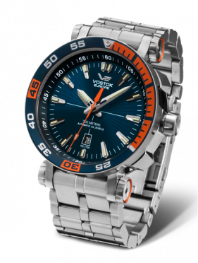 pnske hodinky Vostok-Europe ENERGIA Rocket Stainless steel line NH35/575A279B