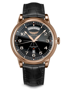 p�nske hodinky AVIATOR Douglas day-date V.3.44.2.398.4