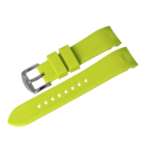 silik�nov� remienok zelen� s oce�ovou lesklou  prackou na model Rocket N-1 6S21-2255253