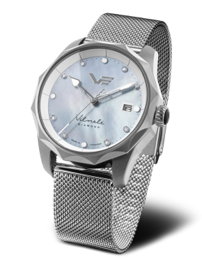 d�mske hodinky Vostok-Europe VILNELE solar VS42-125A755B MESH