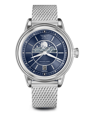 dmske hodinky AVIATOR model DOUGLAS Moonflight V.1.33.0.255.5