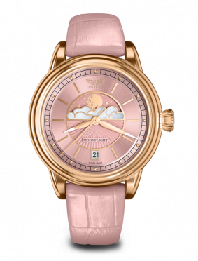dmske hodinky AVIATOR model DOUGLAS Moonflight V.1.33.2.258.4