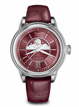 dmske hodinky AVIATOR model DOUGLAS Moonflight V.1.33.0.264.4