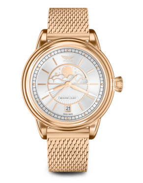 dmske hodinky AVIATOR model DOUGLAS Moonflight V.1.33.2.251.5