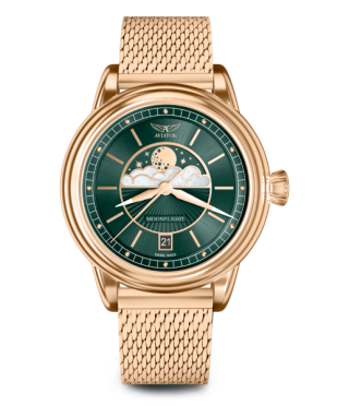 dmske hodinky AVIATOR model DOUGLAS Moonflight V.1.33.2.263.5