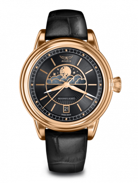 dmske hodinky AVIATOR model DOUGLAS Moonflight V.1.33.2.253.4