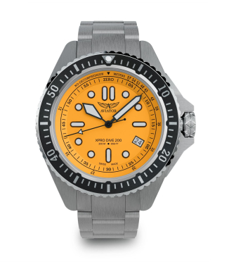 p�nske leteck� hodinky AVIATOR model X-PRO DIVE 200 V.1.42.0.375.5