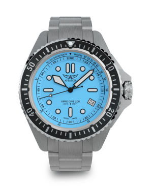 p�nske leteck� hodinky AVIATOR model X-PRO DIVE 200 V.1.42.0.376.5