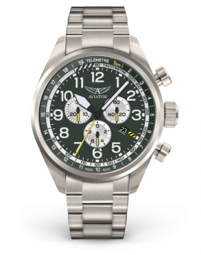 pnske leteck hodinky AVIATOR model Airacobra P45 chrono  V.2.25.7.171.5