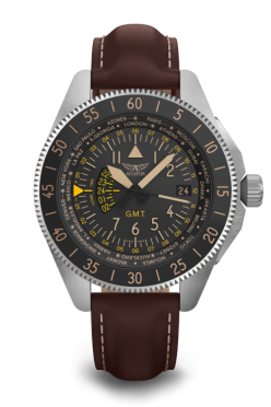 pnske leteck hodinky AVIATOR model Airacobra GMT  V.1.37.0.303.4