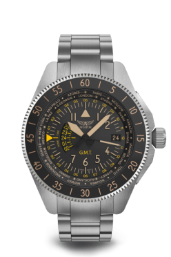 pnske leteck hodinky AVIATOR model Airacobra GMT  V.1.37.0.303.5