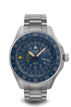 pnske leteck hodinky AVIATOR model Airacobra GMT  V.1.37.0.304.5
