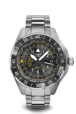 pnske leteck hodinky AVIATOR model Airacobra GMT  V.1.37.0.307.5