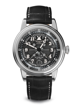 pnske hodinky AVIATOR Douglas day-date MECA-41 V.3.36.0.284.4