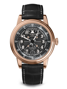 pnske hodinky AVIATOR Douglas day-date MECA-41 V.3.36.2.285.4
