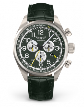 pnske leteck hodinky AVIATOR model Airacobra P45 chrono  V.2.25.7.171.4
