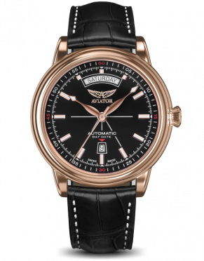pnske hodinky AVIATOR model Douglas day-date V.3.20.2.146.4