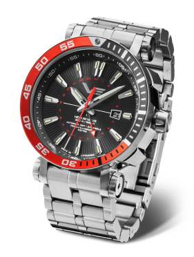 pnske hodinky Vostok-Europe ENERGIA Rocket  Automatic, GMT function NH34-575A717B