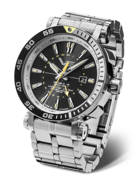 pnske hodinky Vostok-Europe ENERGIA Rocket  Automatic, GMT function NH34-575A718B