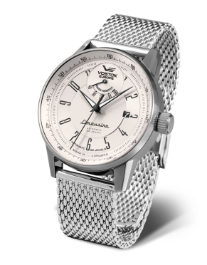 Pnske hodinky VOSTOK EUROPE Limouzine automatic, power reserve indication YN85-560A684B